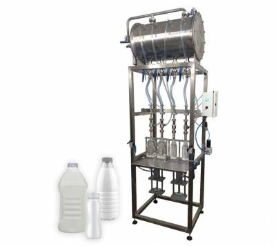 SEMI-AUTOMATIC BOTTLE FILLING MACHINE DV-11 SEMI-AUTOMATIC BOTTLE FILLING MACHINE DV-11